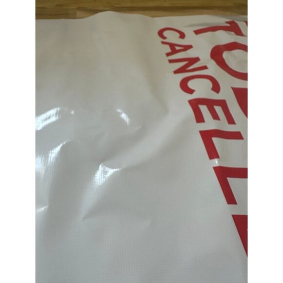 35 x 75” EVENT CANCELLED sign - Picture 4 of 12